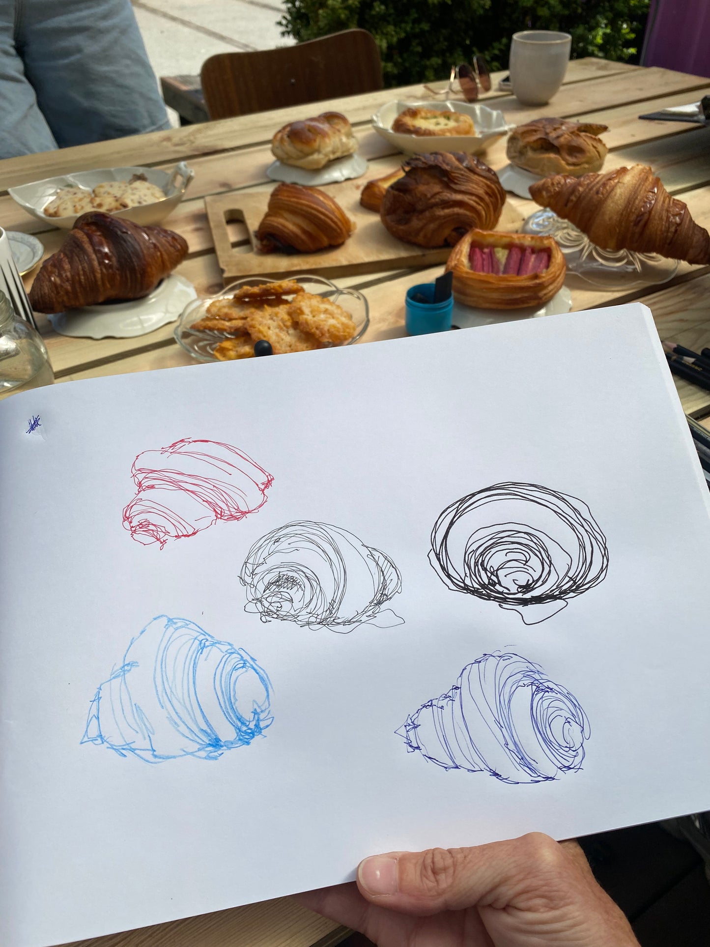 Croissant Croquis