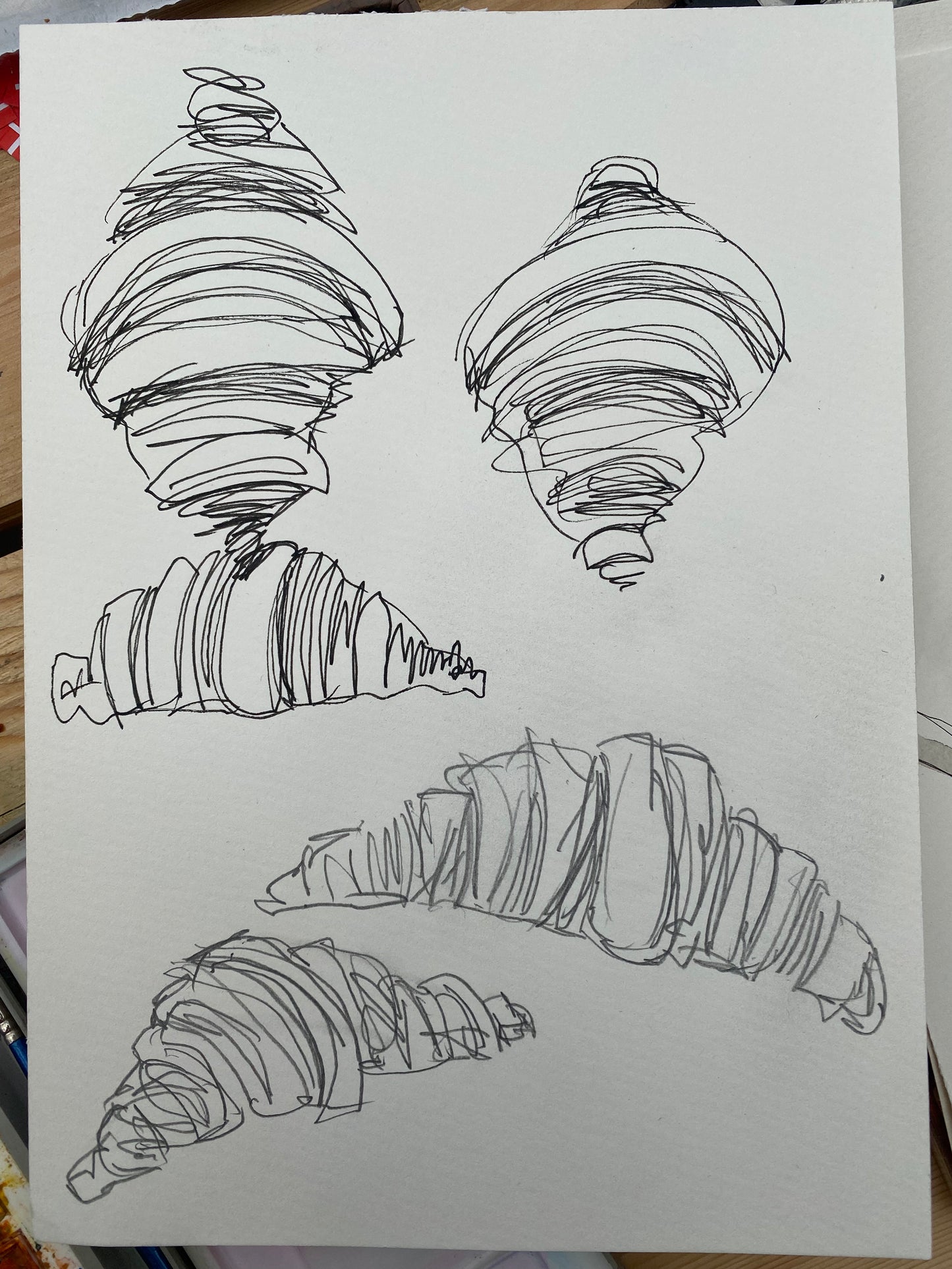 Croissant Croquis