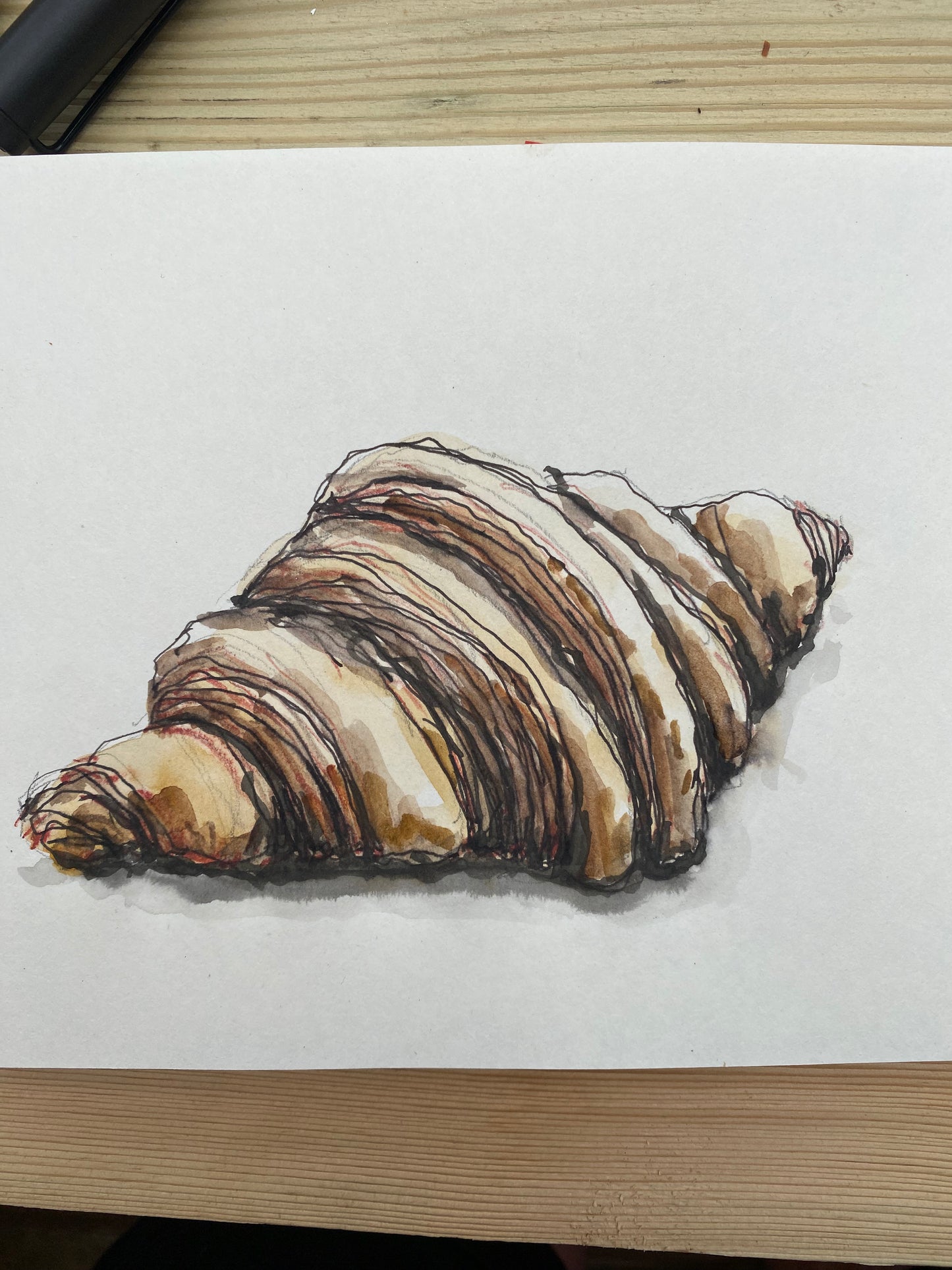 Croissant Croquis